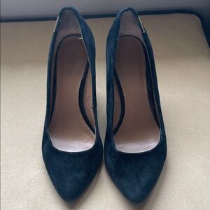 Calvin Klein Elegant Black Suede Women's Pump wedges